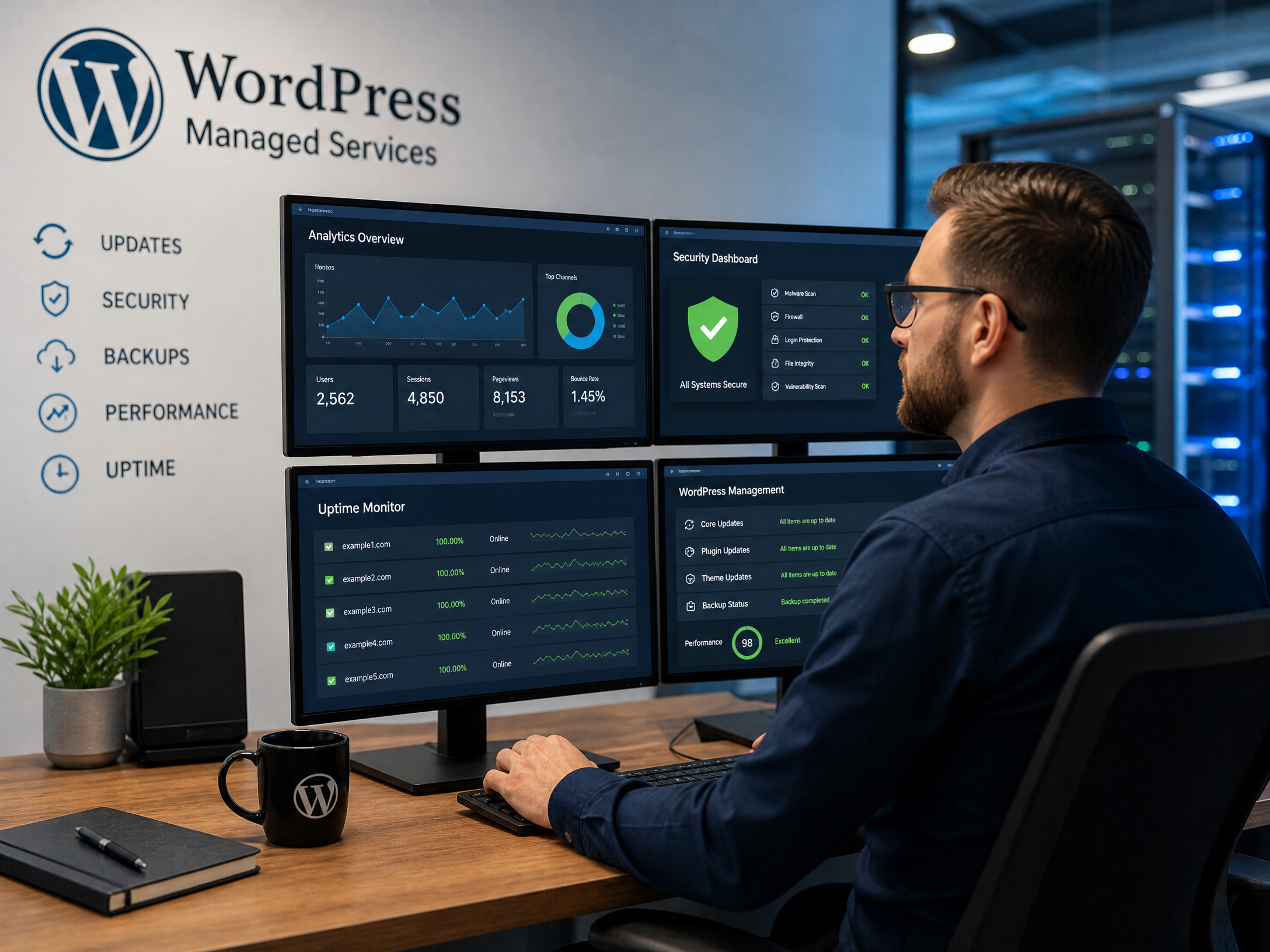 WordPress Managed Services – Sorglos-Betreuung für Ihre Website